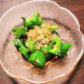 milestone★'s cooksnap of when they made 万願寺とうがらしの醤油炒め.