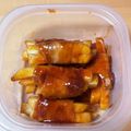 yayukomi's cooksnap of when they made こりゃ旨い♡肉巻きポテトポークチャップ味.
