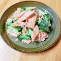 かわゆう1211's cooksnap of when they made 簡単♪︎鮭とブロッコリーのレンジ蒸し♡♡.