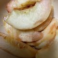 秀狼1011's cooksnap of when they made キレイに桃がむけちゃうよ♪.