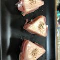 USACO66's cooksnap of when they made カマンベールの生ハム巻き.