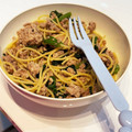 ccCOOOOOOK's cooksnap of when they made 絶品☆豚挽き肉とほうれん草の和風パスタ.