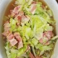 abcdefghｉｊ's cooksnap of when they made ★超簡単★キャベツとベーコンの洋風お浸し.