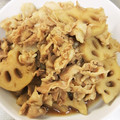 abcdefghｉｊ's cooksnap of when they made 豚こま蓮根の焼肉のタレ炒め.
