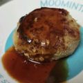 ももも02's cooksnap of when they made デミグラス風ソースのハンバーグ.
