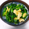 のんぴ☆♪'s cooksnap of when they made 小松菜と昔あげ(油揚げ)のお浸し.