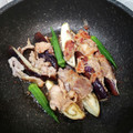 yu091's cooksnap of when they made 豚こまでも！ご飯どろぼうナスの豚肉巻き.