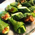 クック☆やーっ！'s cooksnap of when they made きゅうり金山寺みそ☆大葉包み.