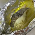 SKY☆LOV's cooksnap of when they made トースターで簡単に白身魚のホイル焼き☆.