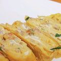 ｅｋ４'s cooksnap of when they made 天かす紅生姜＆ネギの卵焼き.
