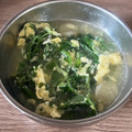 Yokchina's cooksnap of when they made ほうれん草のお吸い物.
