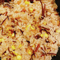 ももゆみ1230's cooksnap of when they made ☆とうもろこしと塩昆布の炊き込みご飯☆.