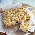 ラゾー's cooksnap of when they made ルバーブとオレンジのクランブルケーキ.