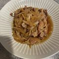 クロ８５'s cooksnap of when they made お弁当にも♪豚こまとごぼうde豚しぐれ煮.