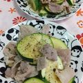赤い電話's cooksnap of when they made ズッキーニと豚バラの塩ダレ炒め.