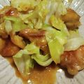 ヨシヨッシー's cooksnap of when they made 鶏肉とキャベツの味噌マヨ丼.