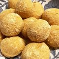 まぁくんのハニー🍯's cooksnap of when they made レンチン！で★簡単★きな粉のスノーボール.