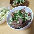 よちりん's cooksnap of when they made 簡単！焼肉のタレで牛丼.