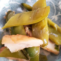 いくぽぽぽん's cooksnap of when they made 白だしで簡単、サヤエンドウの煮物　大量.