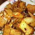 コバミツ's cooksnap of when they made 簡単おつまみ★厚揚げキムチーズ焼き.