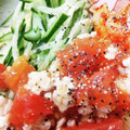 ノエル・ギャラガー's cooksnap of when they made トマトと鶏ひき肉の冷やし中華。.