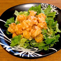 おかしらん's cooksnap of when they made 自宅で簡単！基本の味　海老マヨ.