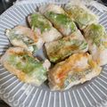 なはたいこいせ's cooksnap of when they made ライスペーパーで豚肉とチーズの包み焼き.