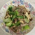 クックP2LPX3☆'s cooksnap of when they made チンゲン菜と豚肉としめじのオイスター炒め.