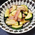 みゆりーた＊'s cooksnap of when they made ズッキーニのコンソメ炒め☆.