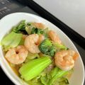 料理好きのᎯ♡'s cooksnap of when they made チンゲン菜とえび、春雨の中華炒め.