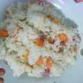 クックE96LHJ☆'s cooksnap of when they made 炊飯器◎ピラフ風.