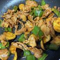 まゆぱんだいちご's cooksnap of when they made 豚肉とピーマンとなすのコチュジャン炒め.