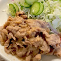 kyobobo's cooksnap of when they made すりおろし玉ねぎで、豚の生姜焼き.
