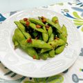 サンディサンディ's cooksnap of when they made 枝豆のガーリック炒め 冷凍枝豆が絶品に！.