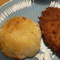 大熊猫さん's cooksnap of when they made 揚げずに冷凍コロッケを熱々サクサクで☆.