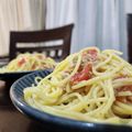 ゆ・ふママ's cooksnap of when they made トマトとツナで★ひんやりパスタ〜.