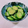 みぽぽ37's cooksnap of when they made やみつきチョレギ★ポリポリ海苔きゅうり.