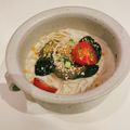 pakupakun's cooksnap of when they made ピリ辛♪甘辛茄子のせ豆乳そうめん.