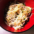 ☆ichika＊☆'s cooksnap of when they made もやしときゅうりのナムル☆簡単一品.