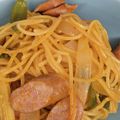 ひぃちゃんひー's cooksnap of when they made ホットクック 喫茶店のナポリタン.