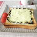 ぱふ's cooksnap of when they made クセになる♡のり×チーズトースト.