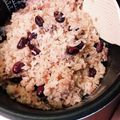 ひっこ's cooksnap of when they made 赤い そら豆御飯.