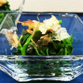 horseland's cooksnap of when they made ＊簡単！つるむらさきのおひたし＊.