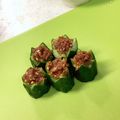 楽しみながら's cooksnap of when they made きゅうりにどうぞ☆うめ味噌.