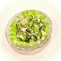 悠LOVE航's cooksnap of when they made ☆味付け不要！簡単！きゅうりの酢の物♪.