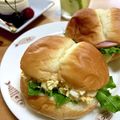 ぽろっとＱちゃん's cooksnap of when they made 玉子サンドとハムチーズ野菜サンド.