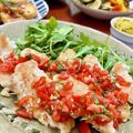 Superlittleboo's cooksnap of when they made 鶏胸肉のフレッシュトマトソース.