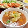 Superlittleboo's cooksnap of when they made 具だくさん野菜のトマトスープ.