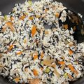 いっちゃんおかん's cooksnap of when they made ひじきの煮物リメイク炒飯♪.