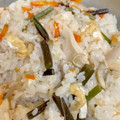 やよい・M's cooksnap of when they made 炊飯器で簡単　我が家の山菜おこわ.